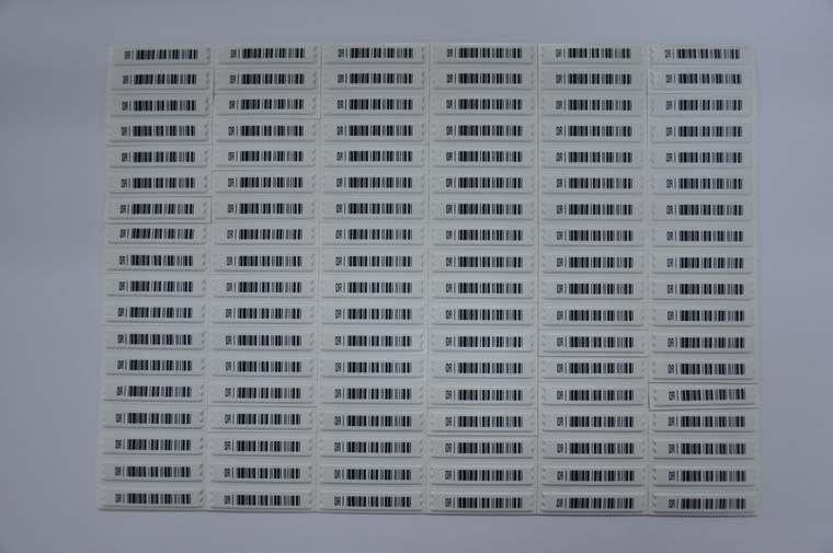 58kHz Doublesided Adhesive Anti Shoplifting Label AM Labels