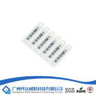 White Barcode Security Labels 58kHz Frequency Anti Theft Supermarket AM Soft Labels