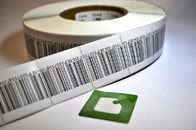 Supermarket Anti Theft Printing EAS RF Soft Label RFID Labels With Barcode