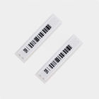 Customized Anti - Theft EAS Soft Tag / Anti Theft Barcode Sticker Labels