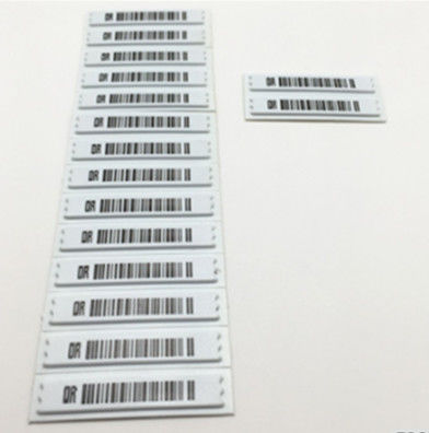 White Anti Shoplifting Label Electronic Shelf For Valuables Security Flat Steel Nail