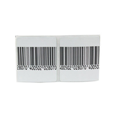 58KHz Frequency Soft EAS Labels For Clothing With Barcode Printing