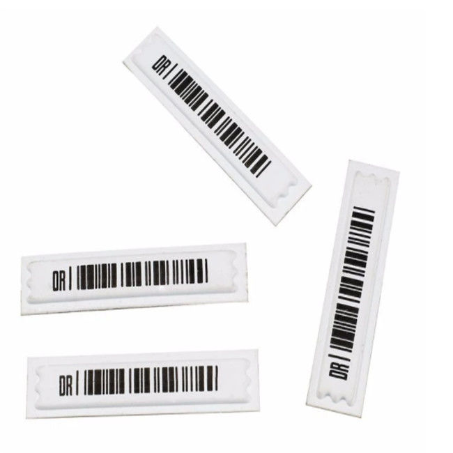 High Sensitive Recycle Anti Theft Eas Soft Tags / Jewellery Barcode Labels