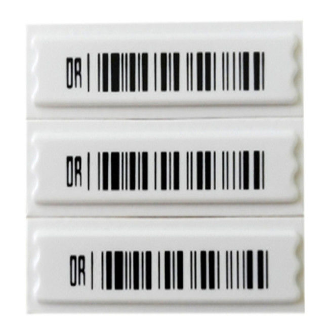 45*10.8mm Anti Theft Label Barcode Security System High Sensitive
