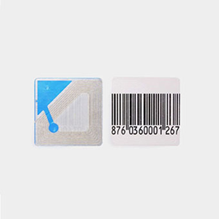 EAS system RF soft label 8.2MHz soft tags RF anti-theft Security Label exporter