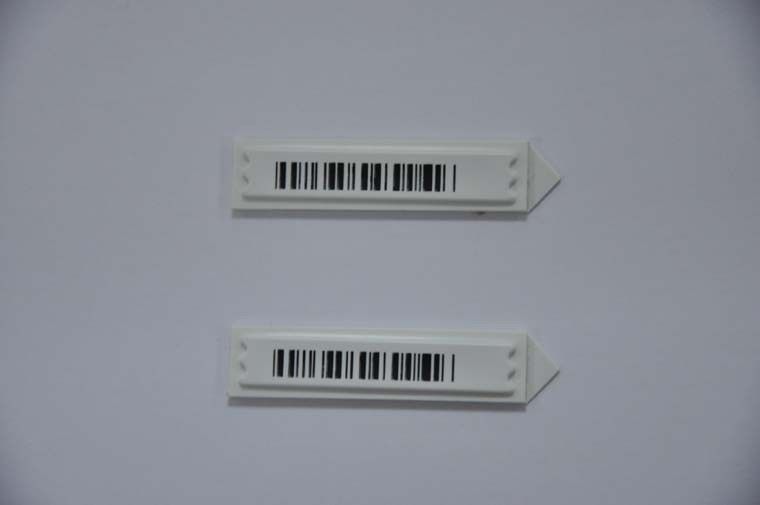 58kHz Alloy Anti Theft Labels DR Barcode Insert AM Security Clothes Label